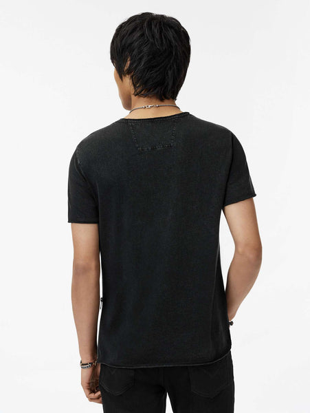 John Varvatos NO TRESSPASSING Tee - Black