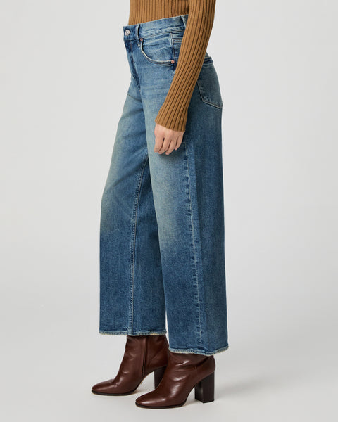 Paige Cameron Ankle Straight jean in Stones