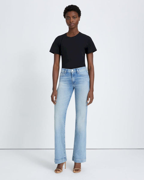 7 For All Mankind Dojo Wide Leg Jean in ILA
