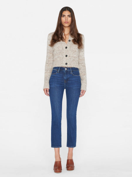 FRAME Le High Straight Jean in Majesty