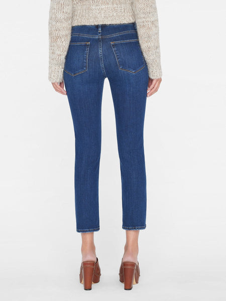 FRAME Le High Straight Jean in Majesty