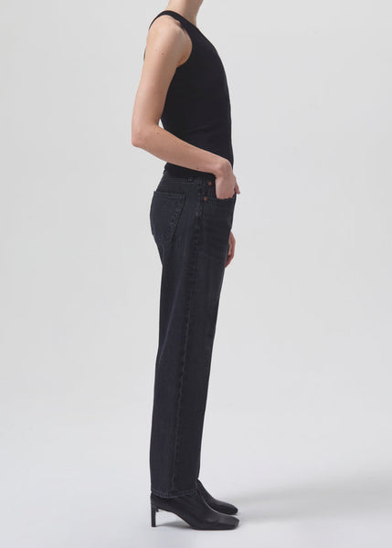 AGOLDE Parker Long Organic Cotton Jean in Hitch wash