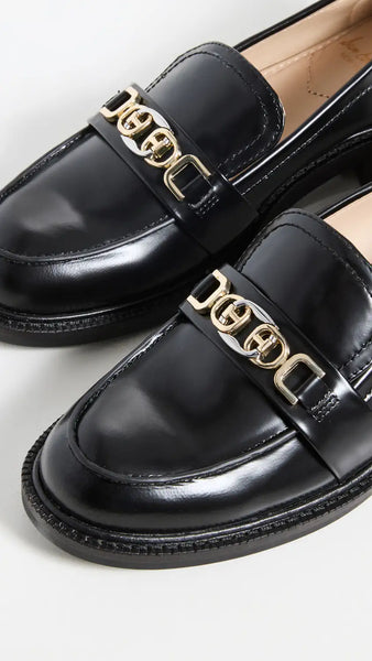 Sam Edelman Christy Loafer in Black Shiny Box