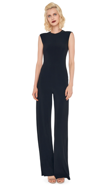 Norma Kamali Sleeveless Jumpsuit in Black