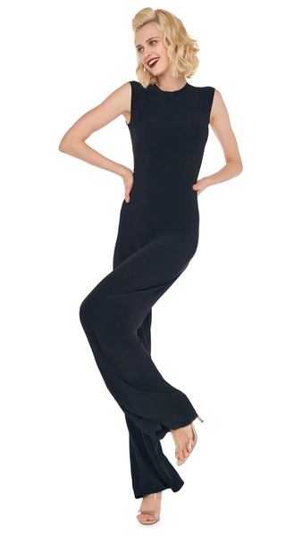 Norma Kamali Sleeveless Jumpsuit in Black