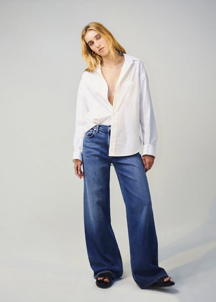 Citizens of Humanity Loli Mid Rise Baggy in Palazzo