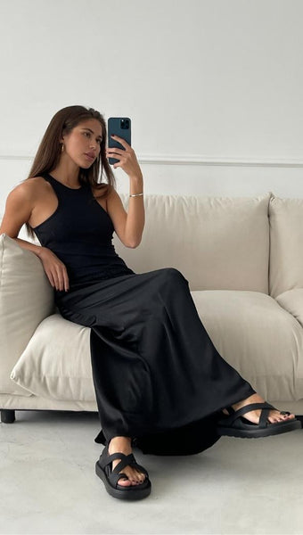 Charli Phoebe Skirt in Black