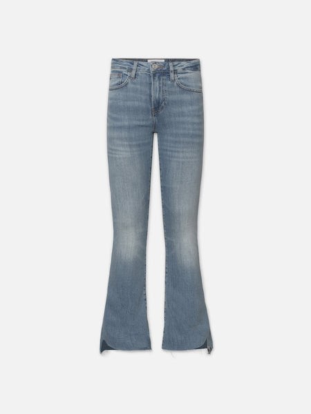 FRAME Le Crop Mini Boot Jean in Wavey