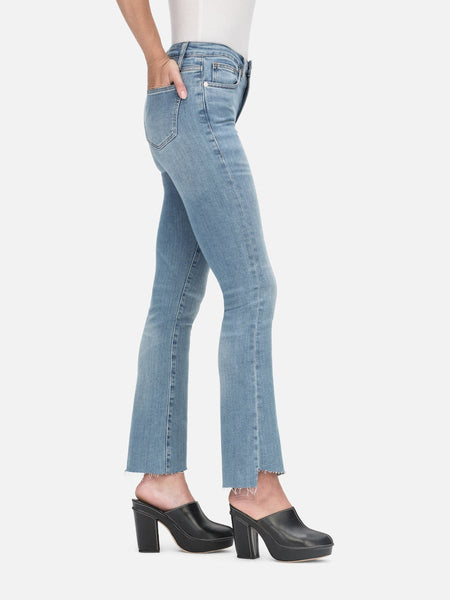 FRAME Le Crop Mini Boot Jean in Wavey