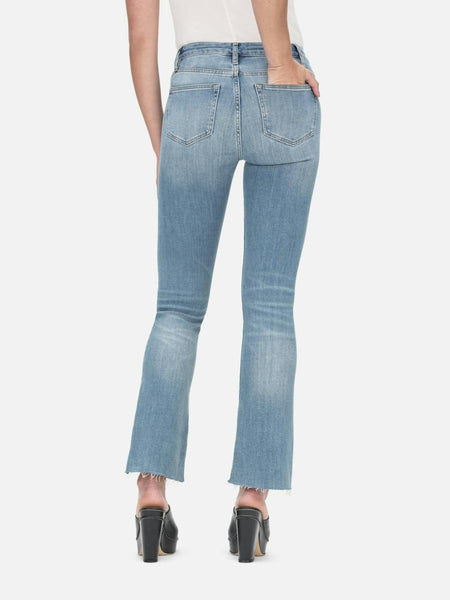 FRAME Le Crop Mini Boot Jean in Wavey