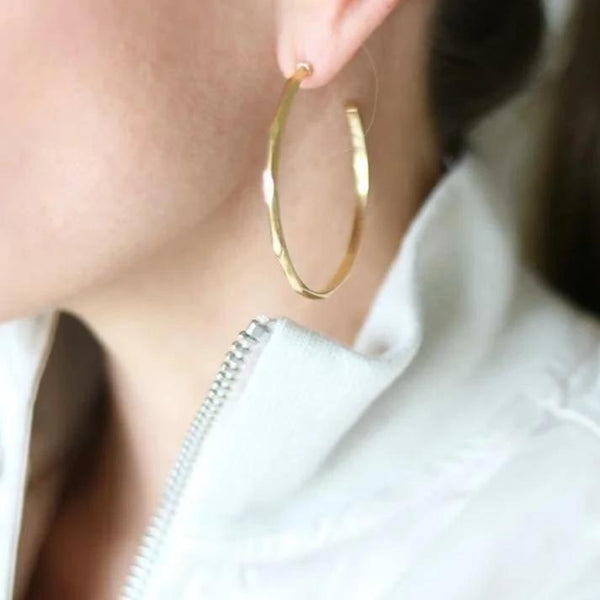 LOLO Valencia Sterling Silver Hoops
