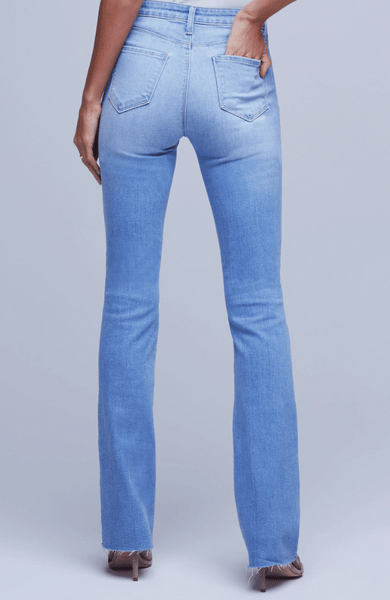 L'AGENCE Ruth Hi Rise Straight Jean in Omaha