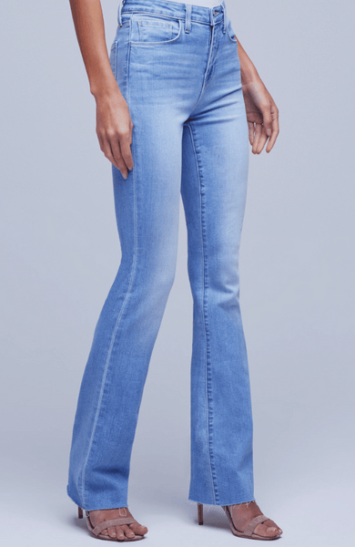 L'AGENCE Ruth Hi Rise Straight Jean in Omaha