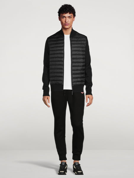 Canada Goose Men's HyBridge Knit Packable Jacket - Black