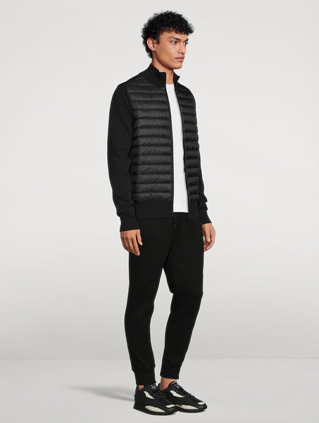 Canada Goose Men's HyBridge Knit Packable Jacket - Black
