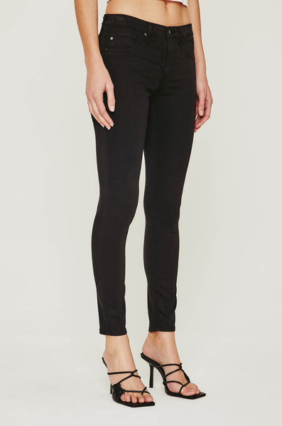 AG Prima Ankle Cigarette Jean in Super Black