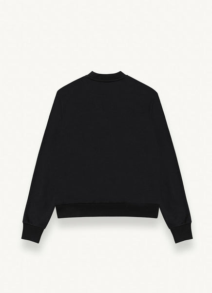 COLMAR Men's Solid Colour Crew-Neck Sweatshirt - Black