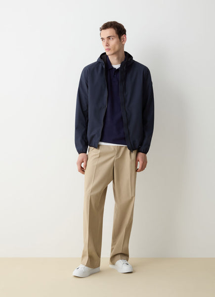 COLMAR Men's Softshell Hooded Jacket - Dark Blue