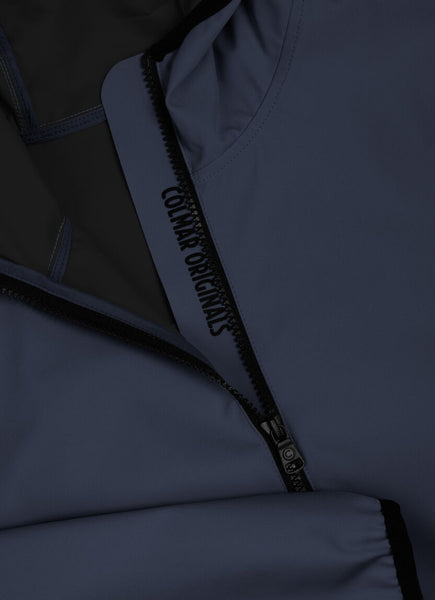 COLMAR Men's Softshell Hooded Jacket - Dark Blue