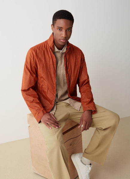 COLMAR Men's Adjustable Waxed Fabric Jacket - Chili