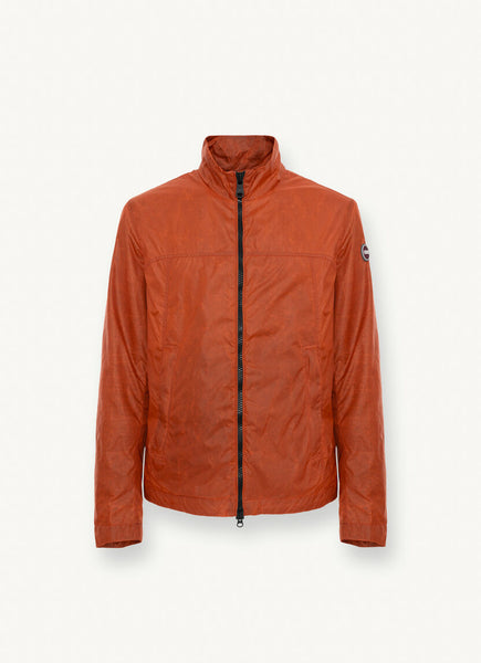 COLMAR Men's Adjustable Waxed Fabric Jacket - Chili