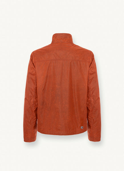 COLMAR Men's Adjustable Waxed Fabric Jacket - Chili