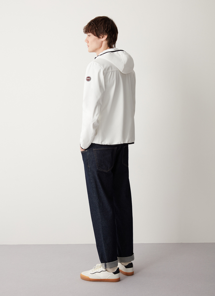 COLMAR Men's Softshell Hooded Jacket - White