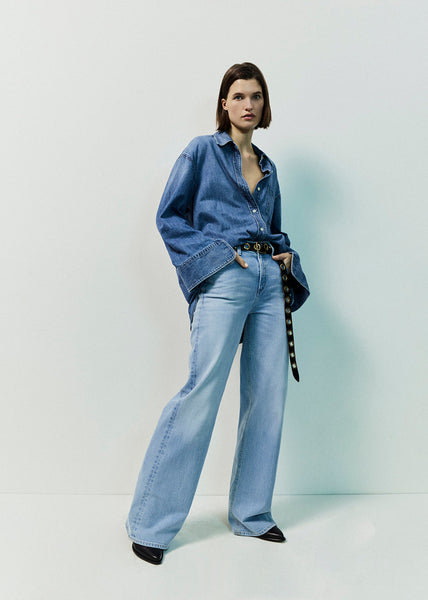 Citizens of Humanity Loli Mid Rise Baggy in Neroli
