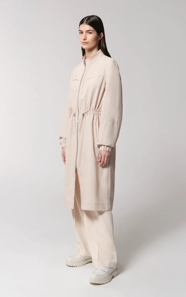 Soia & Kyo Henna Ultra Light Packable Trench in Mist