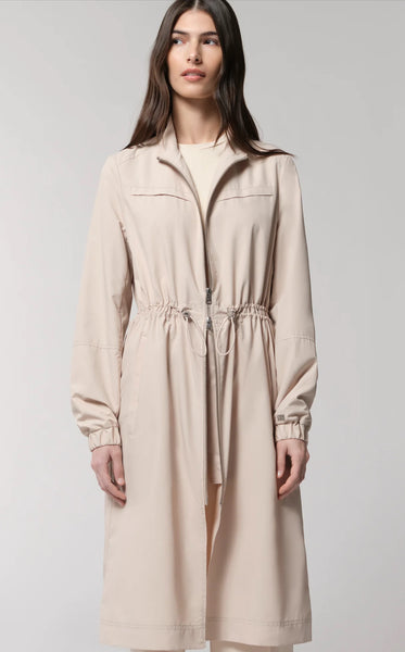 Soia & Kyo Henna Ultra Light Packable Trench in Mist