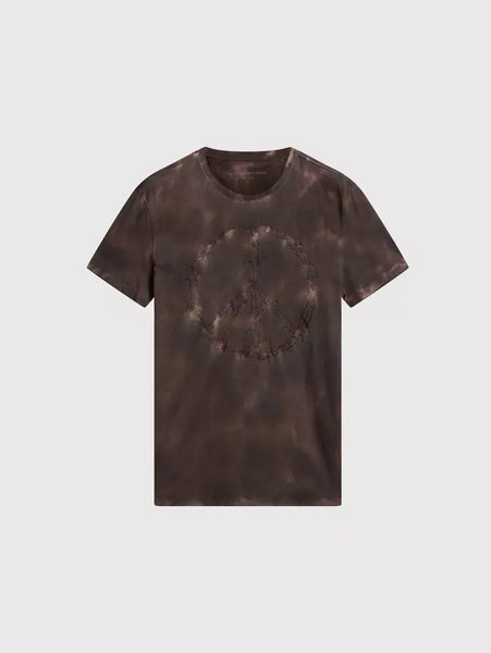 John Varvatos INK PEACE Tee - Mauvewood