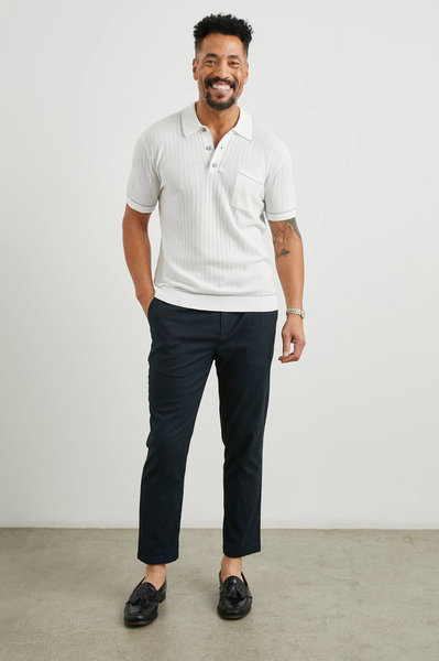 Rails Men's Hardy Polo Shirt - White