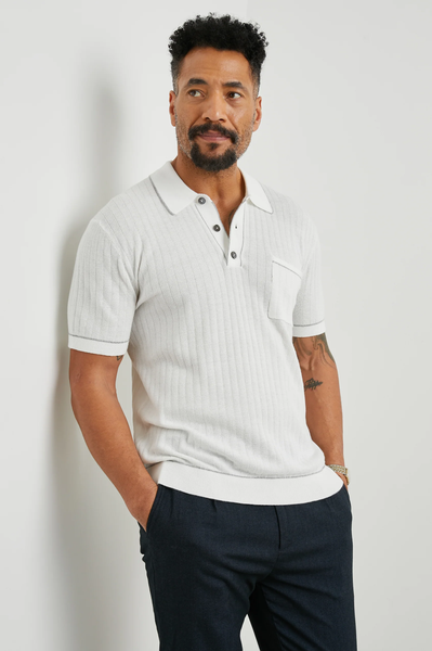 Rails Men's Hardy Polo Shirt - White