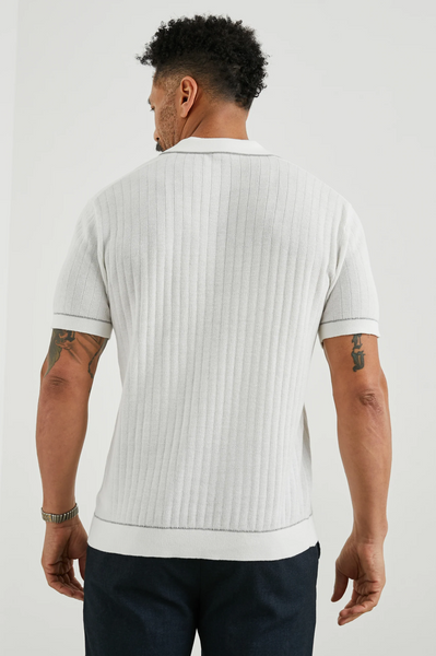 Rails Men's Hardy Polo Shirt - White