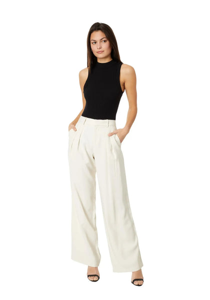 sanctuary Slouchy Gab Trouser Pant in Birch
