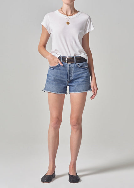 Citizens of Humanity Marlow Easy Short in Amaretto
