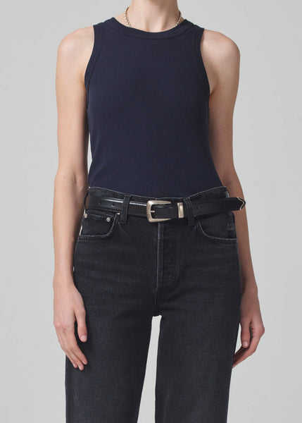 Citizens of Humanity Isabel rib tank in navy