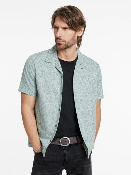 John Varvatos Danny Shirt - Steel Blue