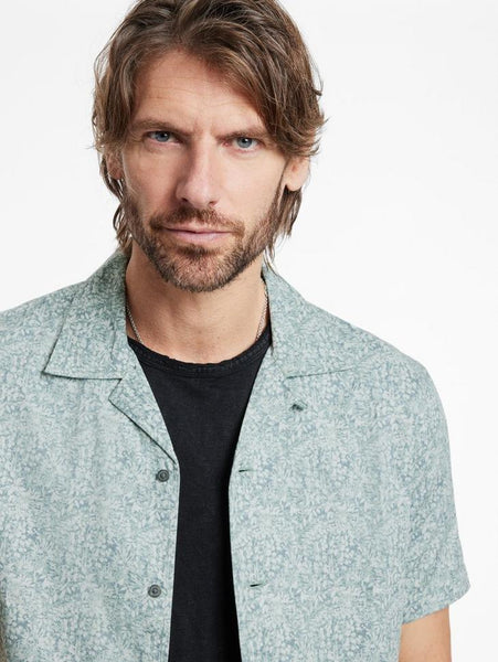 John Varvatos Danny Shirt - Steel Blue