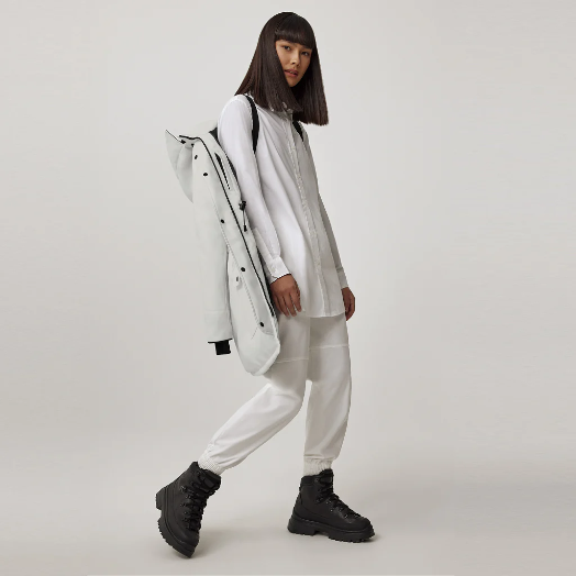 Canada Goose Women's Trillium Parka Black Label NF - Silverbirch