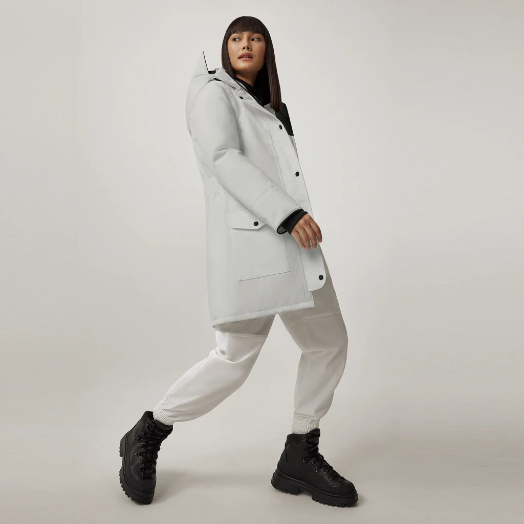 Canada Goose Women's Trillium Parka Black Label NF - Silverbirch