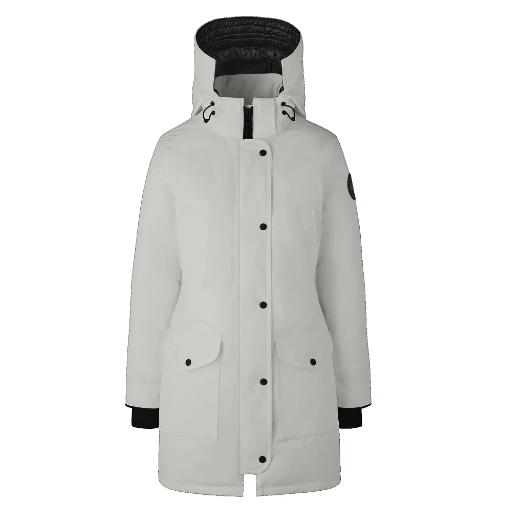 Canada Goose Women's Trillium Parka Black Label NF - Silverbirch