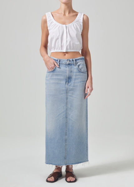 Citizens of Humanity Verona Column Skirt in Cavallo