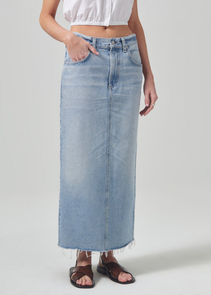 Citizens of Humanity Verona Column Skirt in Cavallo