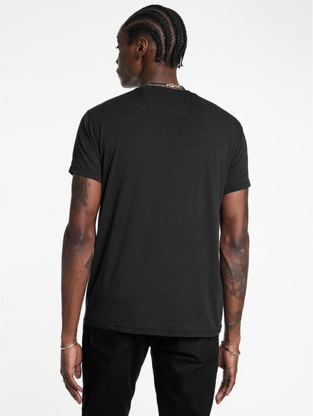 John Varvatos PEACE EMBROIDERY Tee - Black