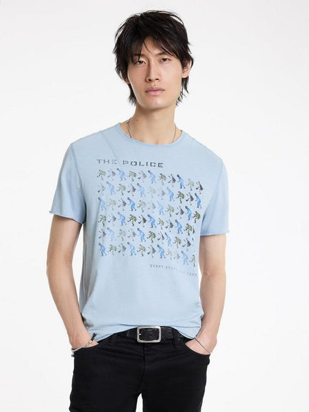John Varvatos THE POLICE Every Breath You Take Tee -  Vapor Grey