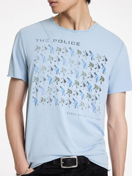 John Varvatos THE POLICE Every Breath You Take Tee -  Vapor Grey