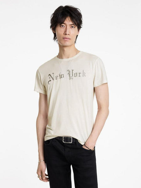 John Varvatos NEW YORK Tee - Salt