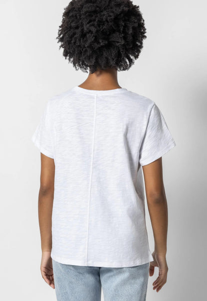 Lilla P Oversized Boyfriend Tee in White