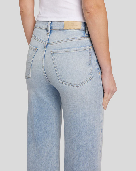 7 For All Mankind Ultra Hi Rise Jo in Sunday wash